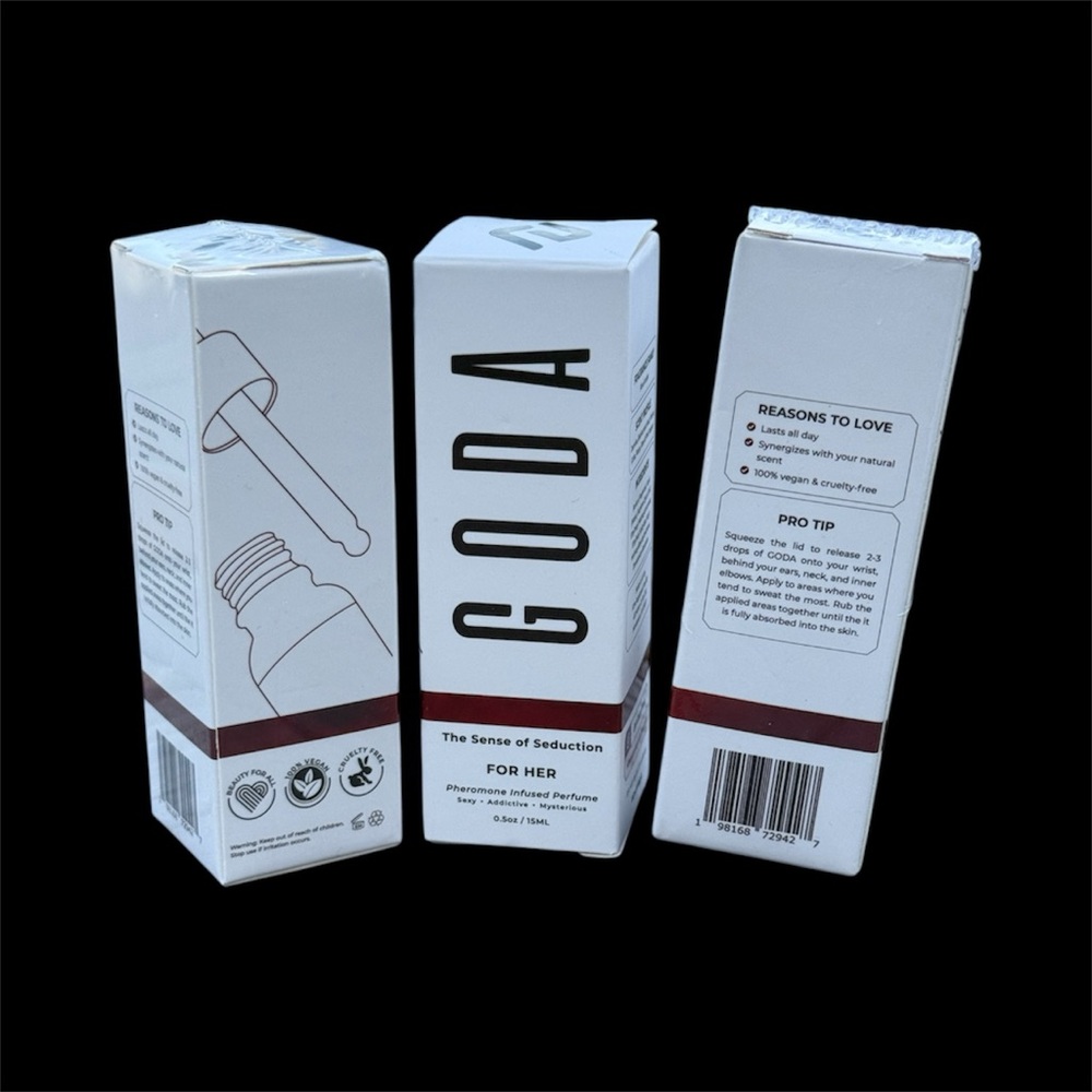 GODA Perfume for Her Pheromone Infused Perfume Lot of 3